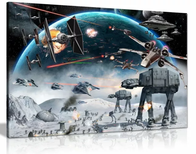 Star Wars Canvas Wall Art Picture Print