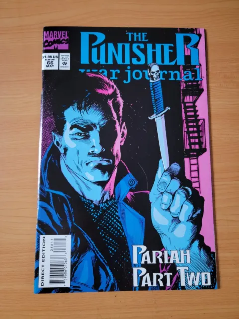 Punisher War Journal #66 Direct Market Edition ~ NEAR MINT NM ~ 1994 Marvel