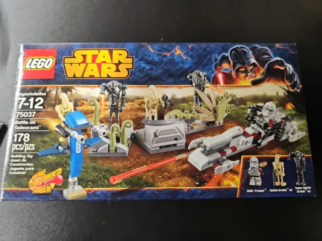 LEGO STAR WARS Battle on Saleucami 75037 Incomplete Set Manual