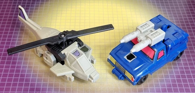 VINTAGE HASBRO TRANSFORMERS G1 Decepticon Duocon Battletrap Complete ...