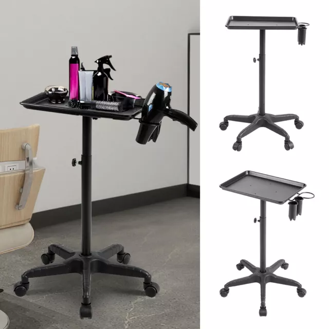 Rolling Salon SPA Tray Tattoo Beauty Equipment Hair Stylist Storage Trolley Cart
