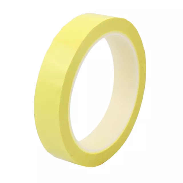 1Pcs 20mm Single Sided Strong Self Adhesive Mylar Tape 50M Length Yellow