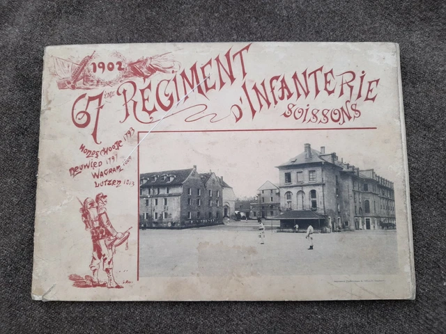 Carnet / Album Photos Historique Du 1er Régiment D'artillerie (1914-1918) - Occasion, Bon état