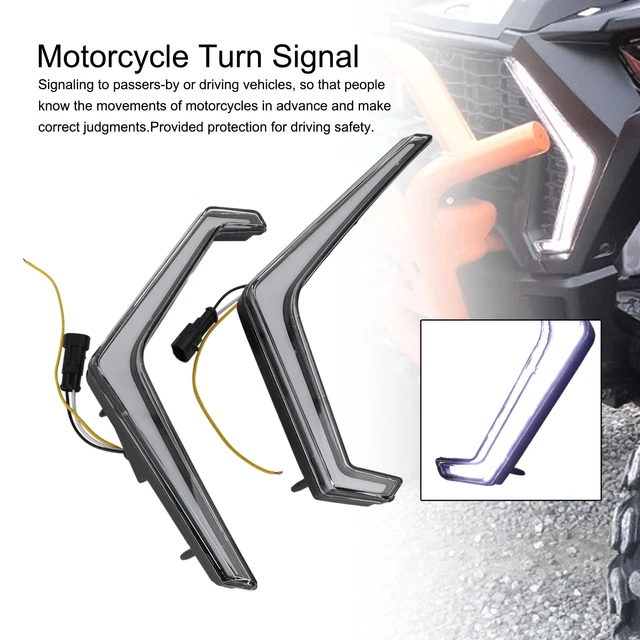 UTV LED FANG Accent Turn Signal Light Kit For Polaris RZR XP 1000 Turbo
