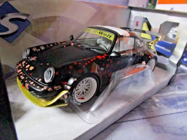 PORSCHE 911 964 Turbo RWB Rauh Welt Tuning Breitbau BODY Aoki 2021 Solido 1:18