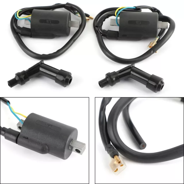 Ignition Coil+Spark Plug Caps fit for Honda CB450K CB450 CL450K CB500T EH