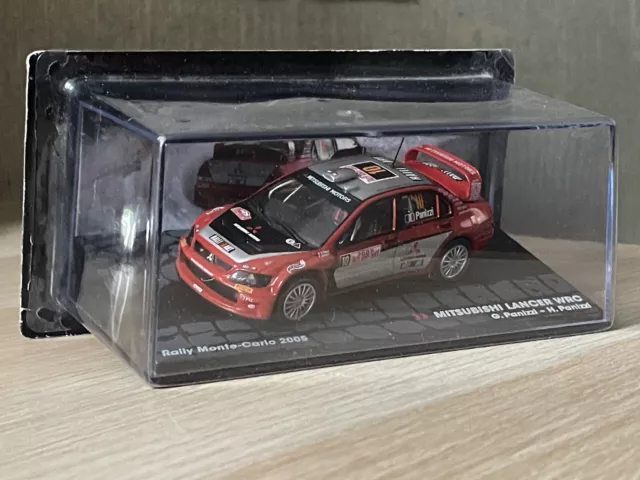 Mitsubishi Lancer WRC ‘05 3rd Rallye Monte Carlo 2005 Panizzi 1/43 Ixo Altaya