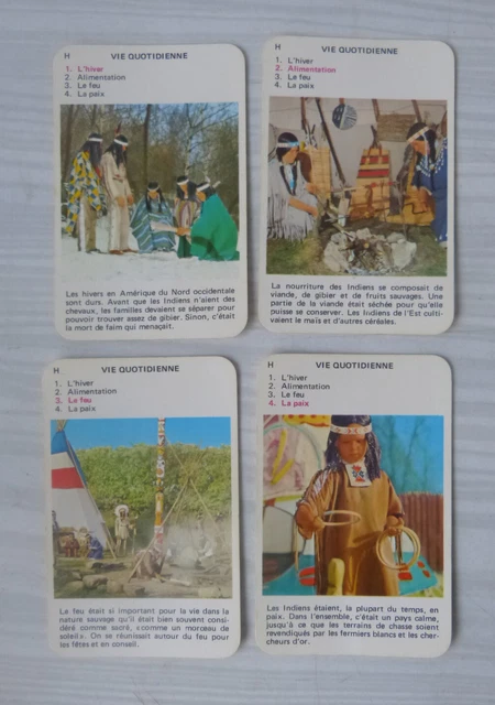 RARE ANCIEN JEU de 60 CARTES FAMILLES QUARTET DELACHAUX