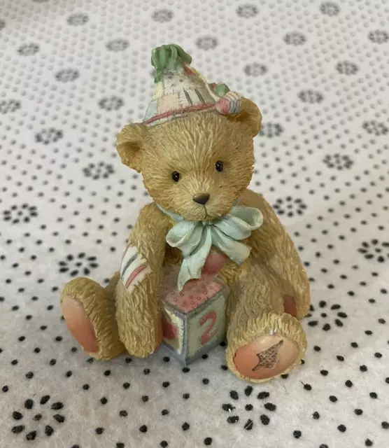 1992 Cherished Teddies Age 2 Two Sweet Two Bear Hamilton Gifts