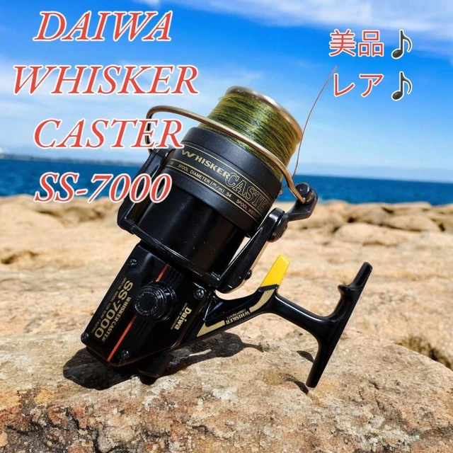 DAIWA WHISKER CASTER SS-7000 carrete giratorio equipo de pesca