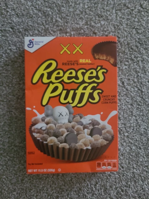 reeses puffs xx kaws puffs