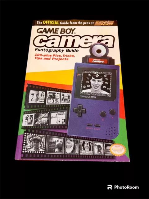 Raro - Oficial Nintendo Power - Libro Guía de Funtografía para Cámara Gameboy 1998