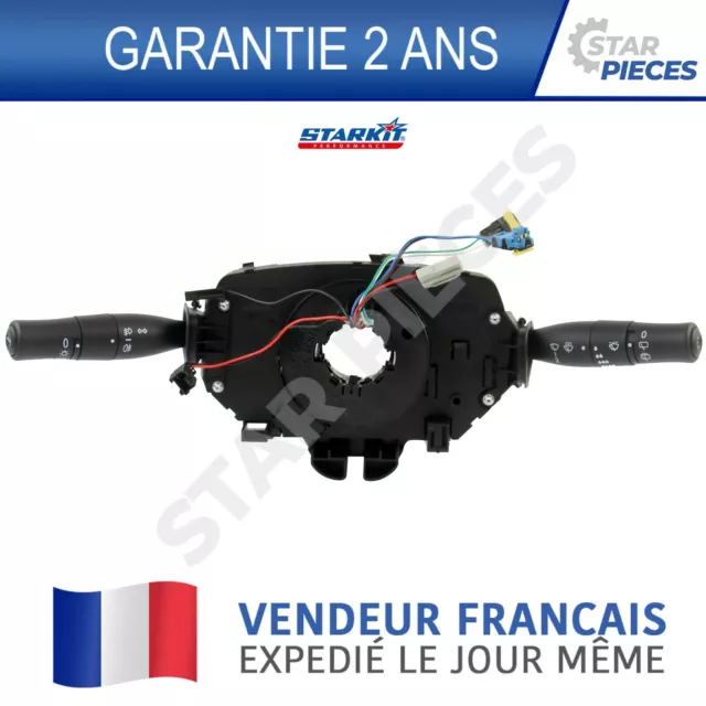 Contacteur Tournant + Commodo Gauche Droit Renault Megane 2 2002-2009 8200216462 3