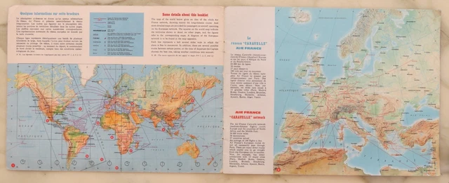 Carte Air France - Itinéraires Dunlop Vers L'Afrique N°9 - Décembre 1952
