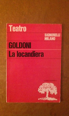 Goldoni - La Locandiera - Teatro - Signorelli Milano 1970