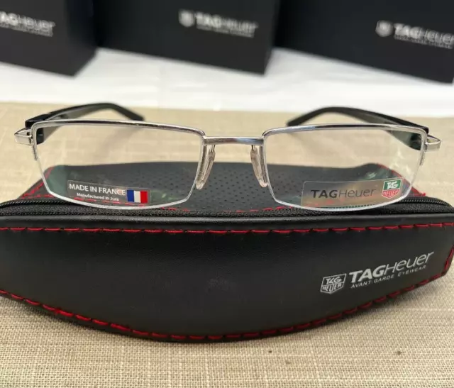 TAG Heuer Eyewear Optical Frame TRENDS 8203 007 *RARE Carbon Colorway