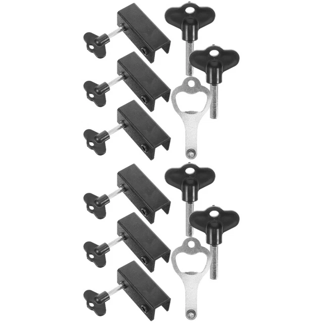 8 pz porte scorrevoli e finestre serrature di sicurezza Windows stopper Security Door
