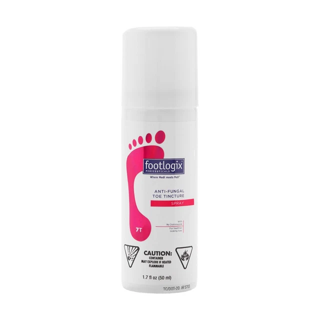 Spray antifúngico para tintura de dedo del pie, 1,7 Fl Oz (Paquete de 1)