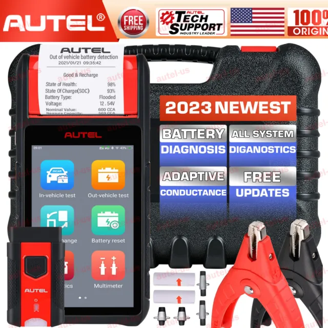 Autel MaxiBAS BT608E Battery Tester All Systems Diagnostic Scanner Update BT508