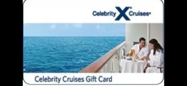 Celebrity Cruise $500 Gift Card