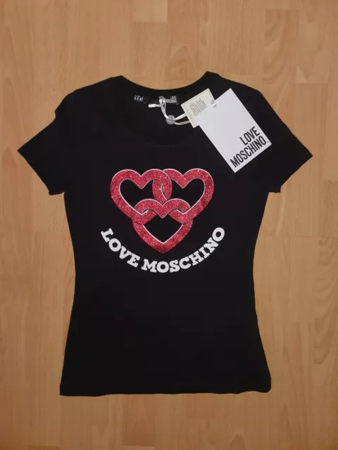 MOSCHINO, Love MOSCHINO Damen T-Shirt, Gr.S,neu