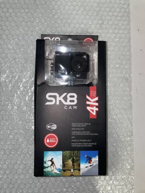 Sk8 4k Cam (goPro Type Camera) Brand New