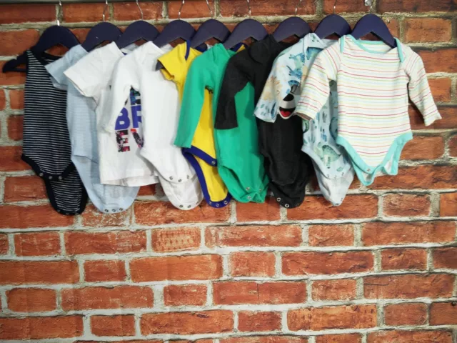 Baby Boys Bundle Aged 3-6 Months Gap Next Chelsea Vest T-Shirt Mickey Mouse 68Cm