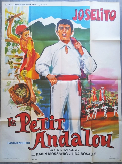 Joselito Le Petit Andalou/Espagne/Rafael Gil/Affiche Orig.120X160 Cm/Belinsky