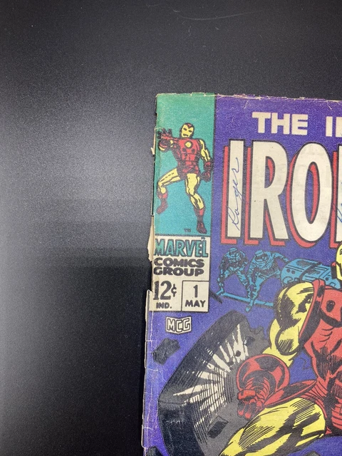 Marvel Comics 1968 Invincible Iron Man #1 Big Premiere Issue Original 1st MCU 5