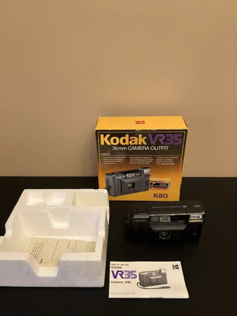 Kodak VR35 35mm camera outfit K80 Pre-owned