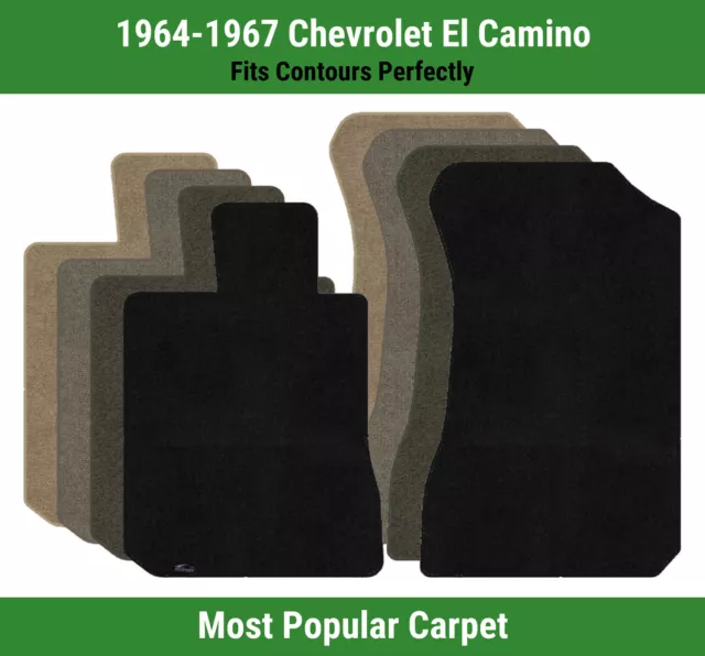 Lloyd Ultimat Front Row Carpet Mats for 1964-1967 Chevrolet El Camino