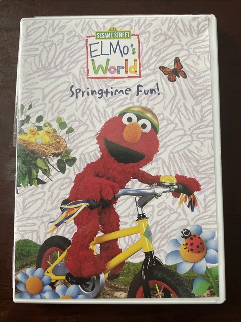 ELMO'S WORLD SPRINGTIME Fun DVD Sesame Street EUR 3,17 - PicClick FR