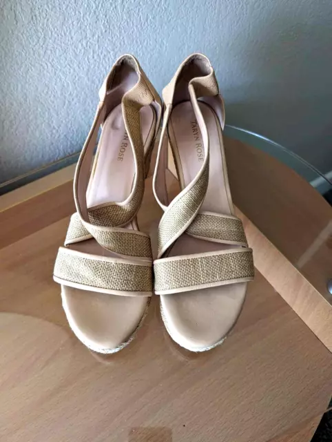 Taryn Rose Womens Krissy Wedge Sandals Size 8.5M