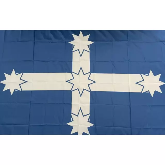 Large Eureka Stockade Flag Southern Cross Australian Aussie Heavyduty 90X150