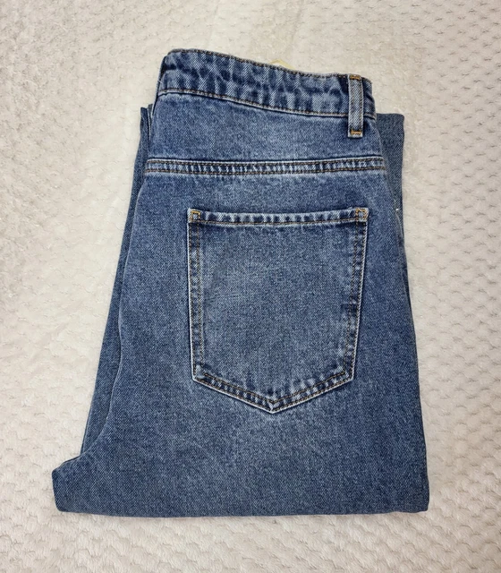 Jeans vita regolabile blu River Island taglia 13/14 bambini L31xL29 denim