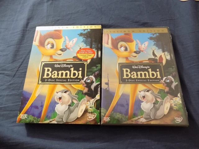 Bambi (DVD, 2005, 2-Disc Set, Special Edition/Platinum Edition) 3