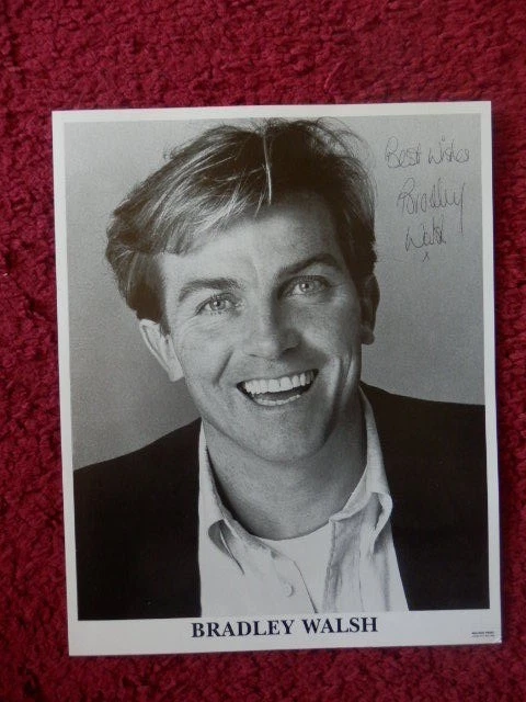 Bradley Walsh  Tv Presenter / Actor  Autographed Photo