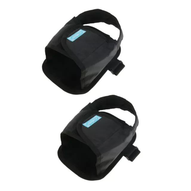 1 paire de chaussures de retenue de sécurité pour fauteuils roulants clip de