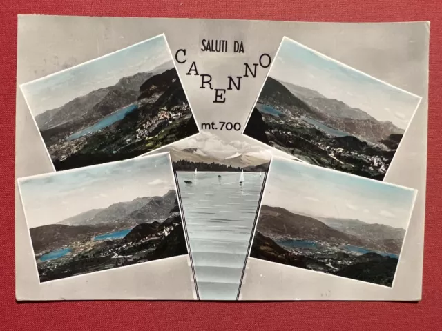 Cartolina - Saluti da Carenno ( Lecco ) - Vedute diverse - 1961