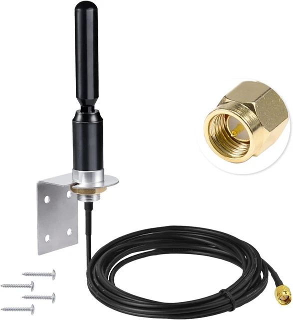 ANTENNA 4G LTE Aerial SMA 3dBi High Gain External Signal Booster ...