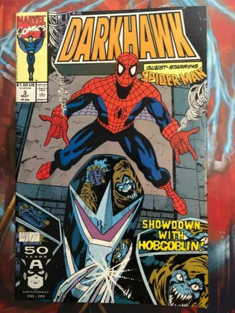 Darkhawk 3 Vol 1 NM- Marvel Comics 1991