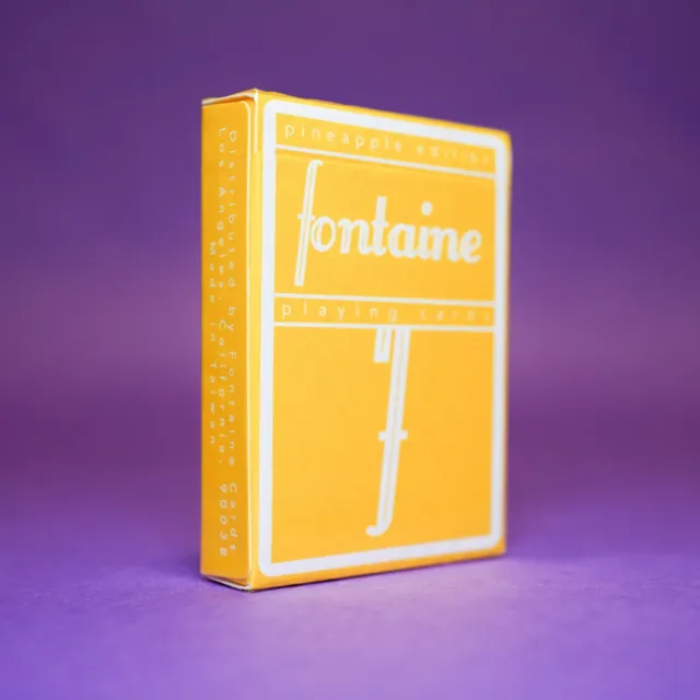 Pineapple Fontaine Playing Cards Deck
