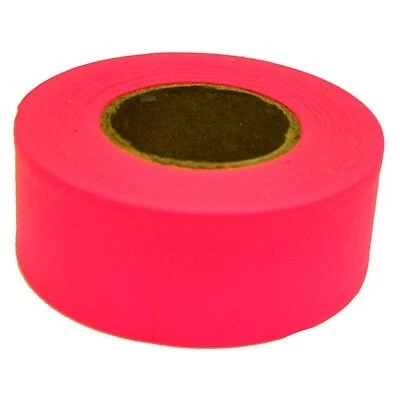 Glo Nastro Bandiera Rosa, 150 piedi -17003