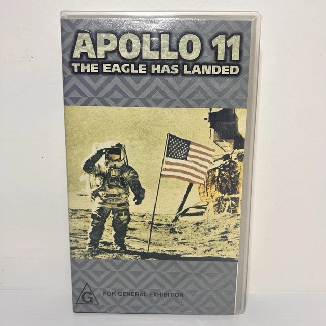 APOLLO 11 THE Eagle Has Landed Moon Landing NASA VHS Retro Vintage 1994 ...