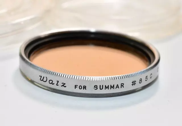 Walz for Summar  #85C Camera lens filter Orange B&W Threaded 35mm