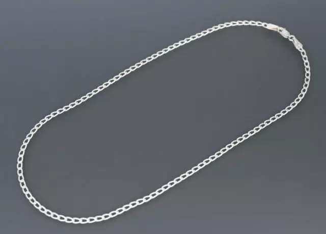 925 Sterling Silver Necklace Vintage 45.5cm Jewelry For Unisex Russia Creative