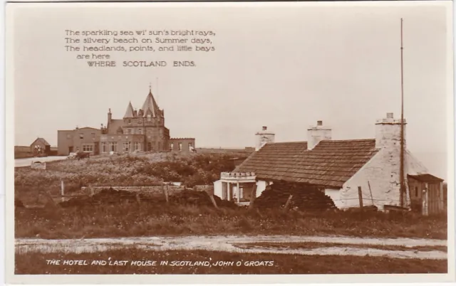 The Hotel & Last House In Scotland, JOHN O' GROATS, Caithness RP