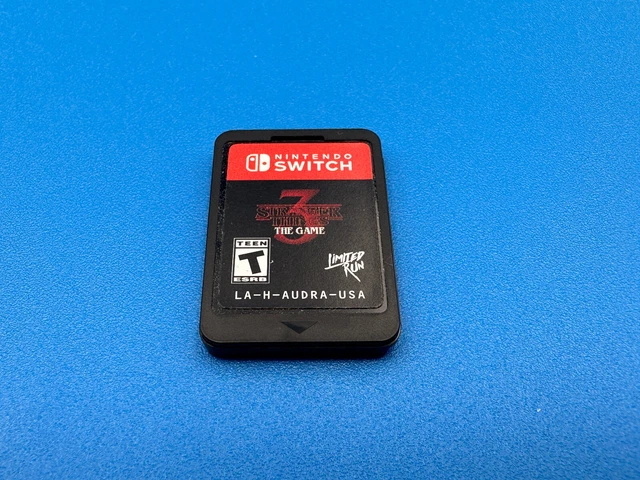 Nintendo Switch Stranger Things 3 Three Iii The Game Limited Run Usa Ntsc Nintendo Switch Stranger Things 3 Three Iii The Game Limited Run Usa Ntsc