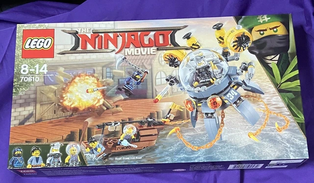 LEGO NINJAGO MOVIE Flying Jelly Sub - 70610 With Lloyd Polybag