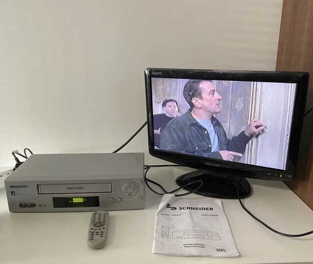 Magnétoscope VHS SCHNEIDER 45DV7 - PAL SECAM - Bon état Fonctionnel